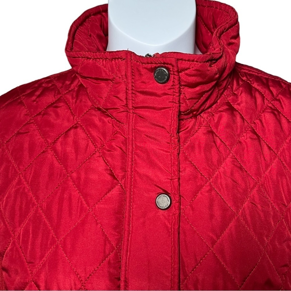 Weatherproof Red Quilted Jacket - Picture 2 of 8